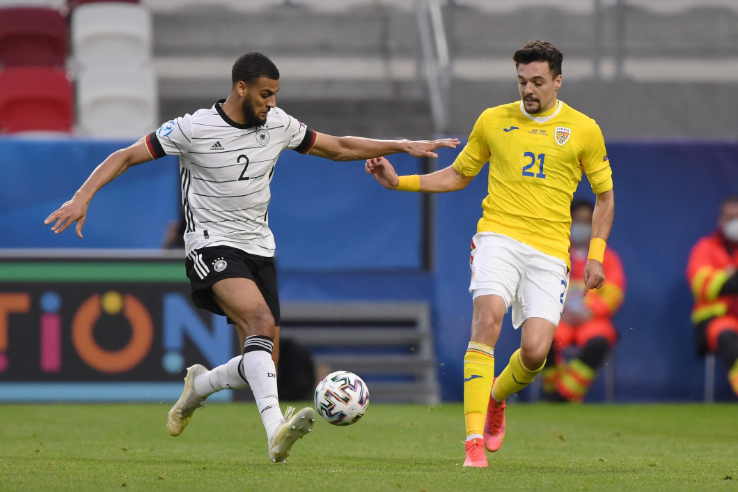 Adrian Petre, în meciul România U21 - Germania U21 / Foto: Profimedia