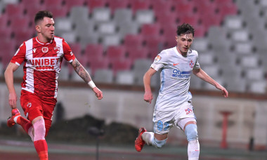 Deian Sorescu și Adrian Niță, în meciul Dinamo - FCSB / Foto: Sport Pictures