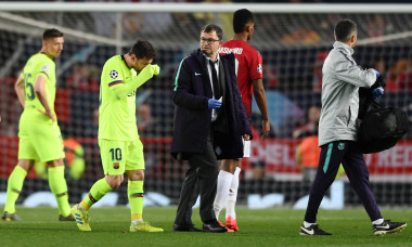 Lionel Messi, în meciul Manchester United - Barcelona / Foto: Getty Images
