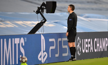 Ovidiu Hațegan, în meciul Manchester City - Borussia Dortmund / Foto: Profimedia