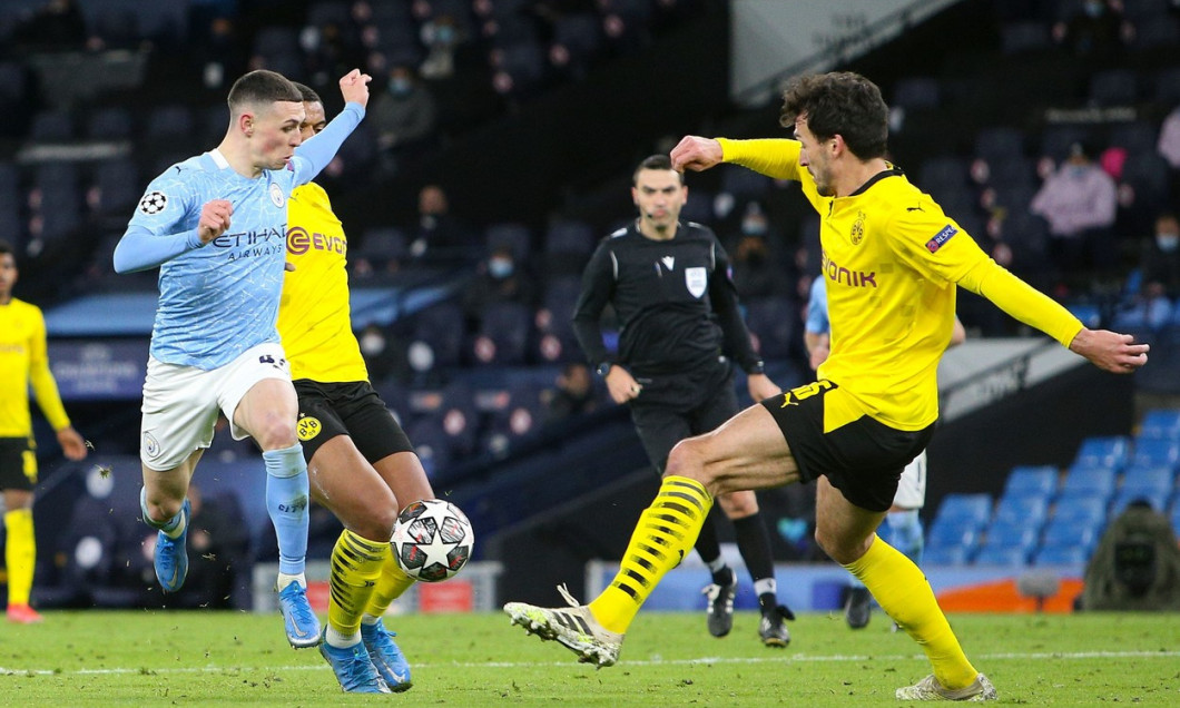 Manchester City v Borussia Dortmund, Champions League - 06 Apr 2021