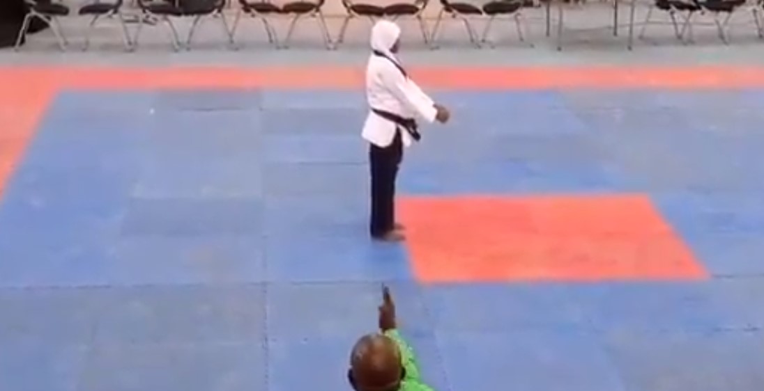 O sportivă însărcinată în opt luni a câștigat medalia de aur la Taekwondo
