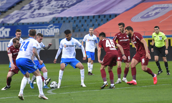 FOTBAL:UNIVERSITATEA CRAIOVA-CFR CLUJ, LIGA 1 CASA PARIURILOR (11.04.2021)