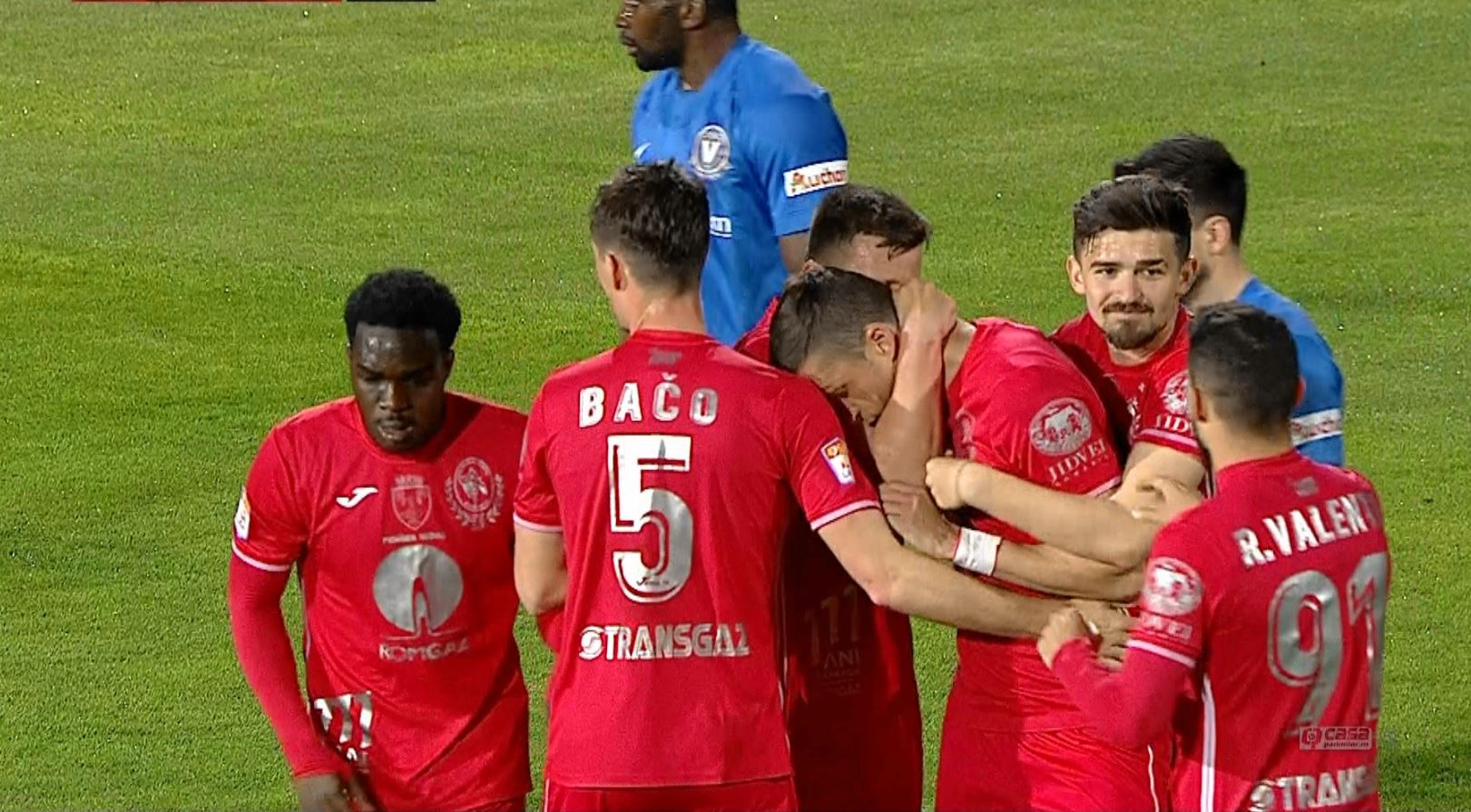 Viitorul - Gaz Metan 0-2, ACUM, pe Digi Sport 1. Două goluri în 10 minute. Constănțenii, ocazie uriașă și bară