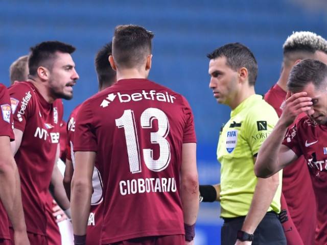 Exclusive Video Cfr Cluj Set Up The Arbitration Police And Continues The Fight With HaÈ›egan There Was Not Even A Pro Cfr Error