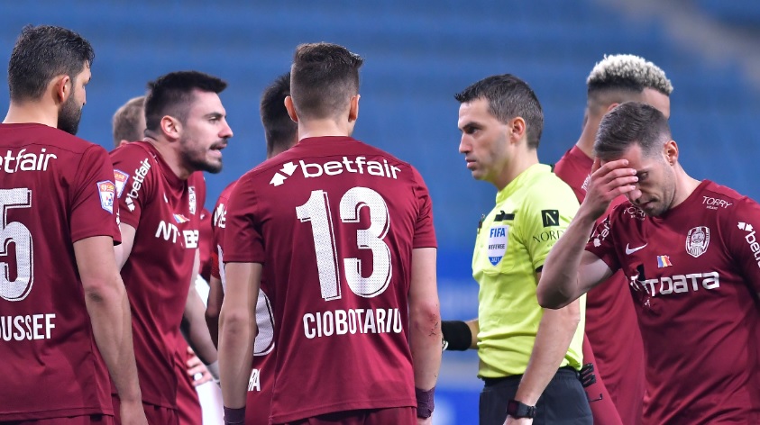 CFR Cluj a înființat poliția arbitrajului și continuă lupta cu Hațegan: Nu a existat nici măcar o greșeală pro-CFR