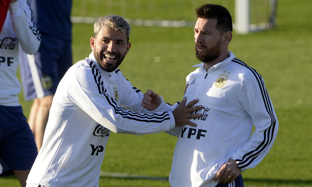 Aguero și Messi