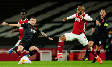 Arsenal v Slavia Prague, UEFA Europa League, Quarter Final, First Leg, Football, Emirates Stadium, London, UK - 08 Apr 2021