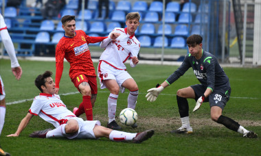 Aleksander Mitrovic, într-un meci FCSB 2 - Dinamo 2 din Liga 3 / Foto: Sport Pictures