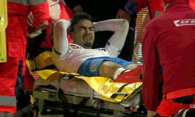 Ștefan Baiaram a fost accidentat de Bryan Nouvier / Foto: Captură Digi Sport