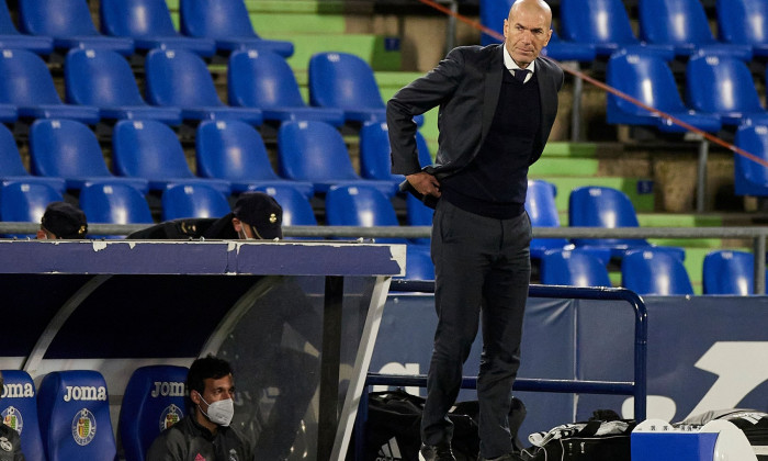 Getafe CF v Real Madrid, LaLiga Santander, date 33. Football, Coliseum Alfonso Perez Stadium, Getafe, Spain - 18 APR 2020