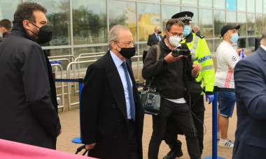 Real Madrid FC Arrive In Liverpool