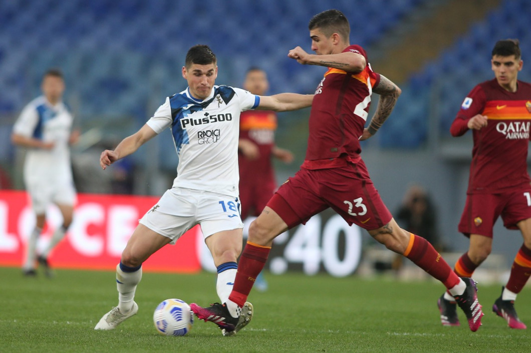 Italian Championship Serie A 2021, Soccer Match, AS Roma vs Atalanta FC, Rome, Italy - 22 Apr 2021