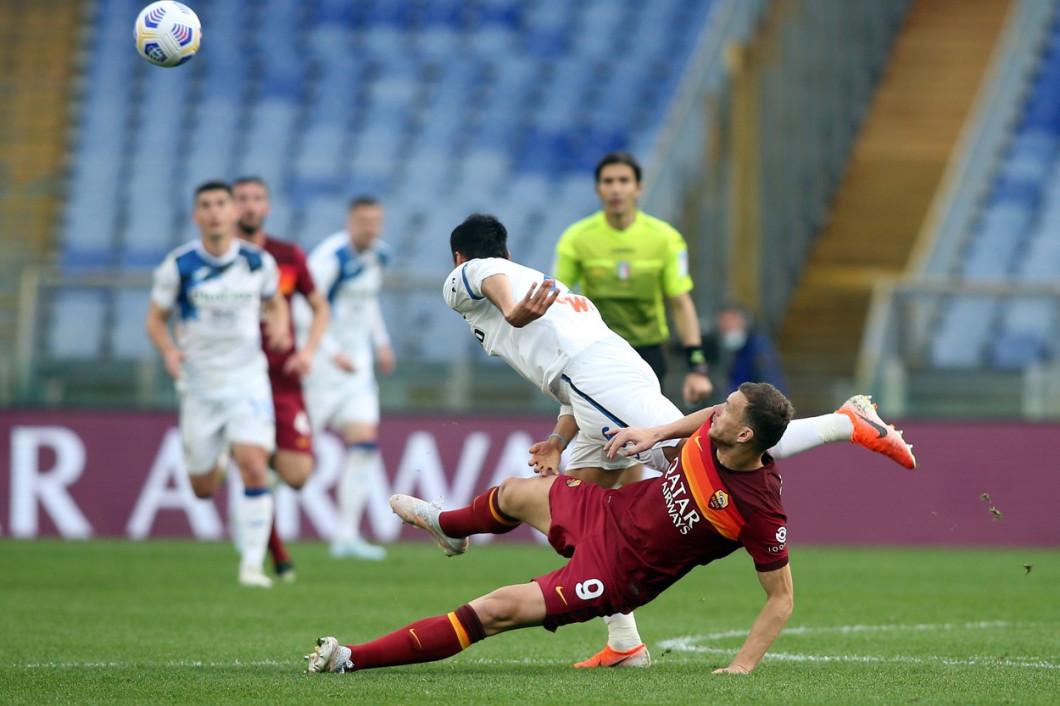 Italian Championship Serie A 2021, Soccer Match, AS Roma vs Atalanta FC, Rome, Italy - 22 Apr 2021