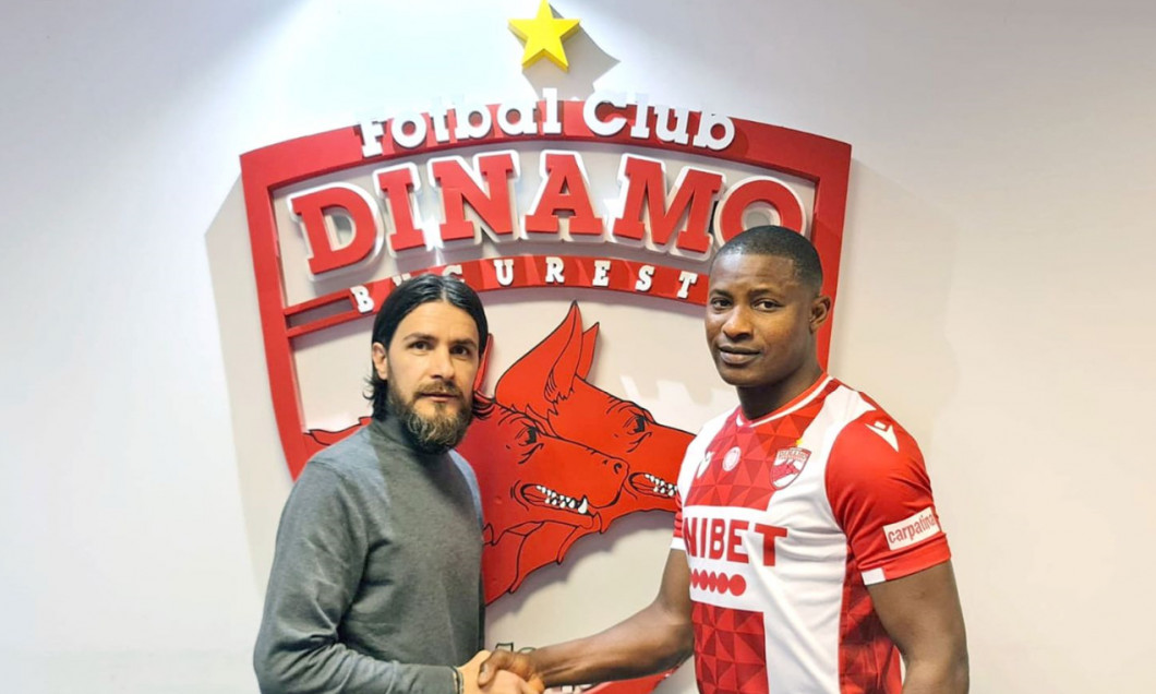 Joseph Eneojo Akpala și Mario Nicolae / Foto: FC Dinamo