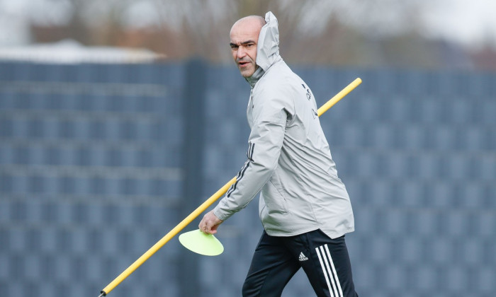 Soccer Red Devils Training Session, Tubize, Belgium - 26 Mar 2021