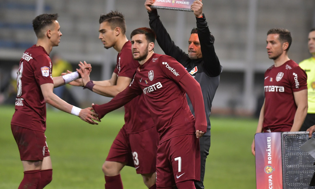 FOTBAL:CFR CLUJ-FCSB, SUPERCUPA ROMANIEI (15.04.2021)