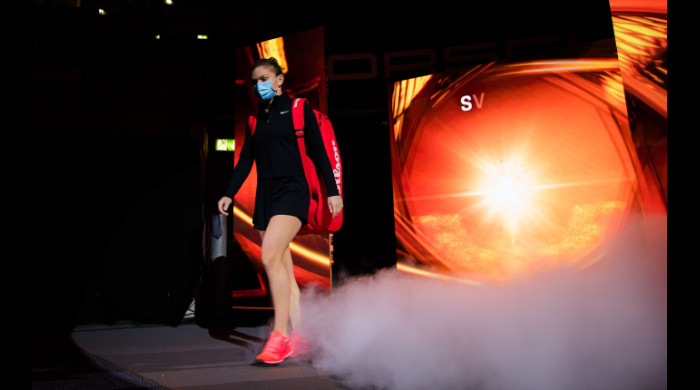 Simona Halep, în meciul cu Aryna Sabalenka / Foto: Profimedia