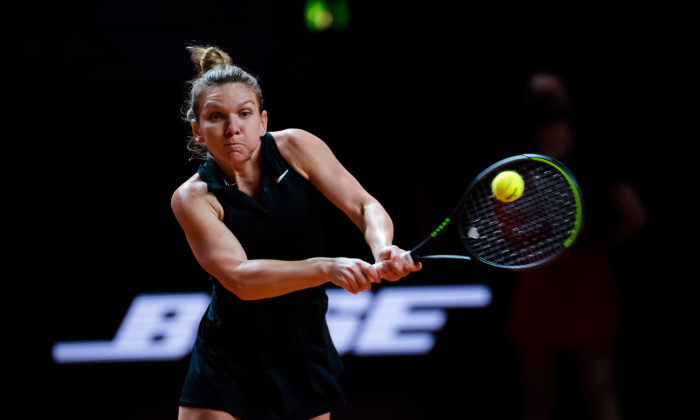 Simona Halep, în meciul cu Aryna Sabalenka / Foto: Profimedia