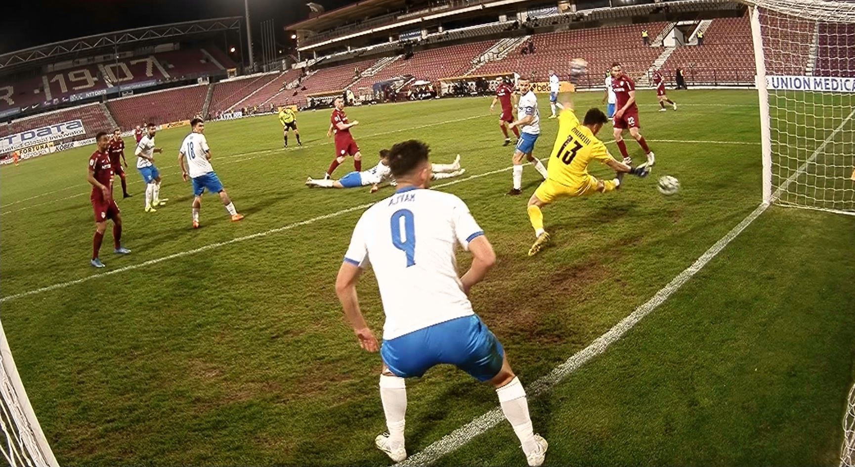 CFR Cluj - Universitatea Craiova 1-1, ACUM, la Digi Sport 1. Ardelenii egalează după ce au cerut și două penalty-uri