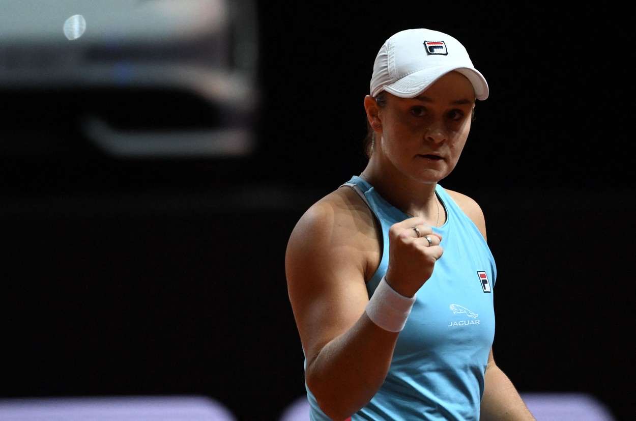 Ashleigh Barty, parcurs impecabil la Roma. Cu cine va juca în sferturi