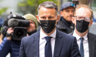 Ryan Giggs, înainte de a intra la audieri / Foto: Profimedia