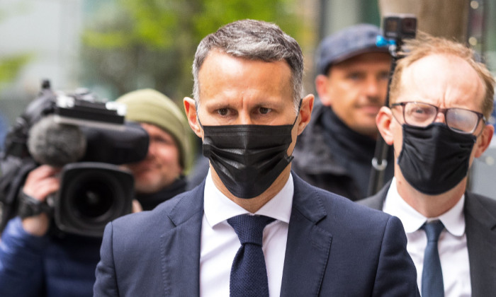 Ryan Giggs, înainte de a intra la audieri / Foto: Profimedia