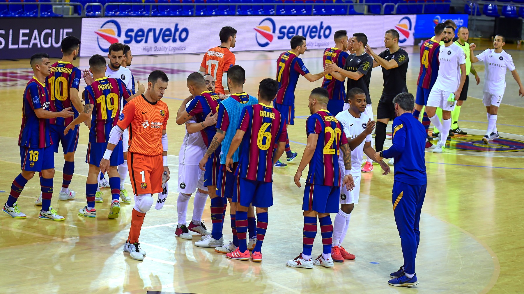 Liga Campionilor la Futsal. Inter FS s-a calificat în semifinale, după ce a învins Ugra Yugorsk