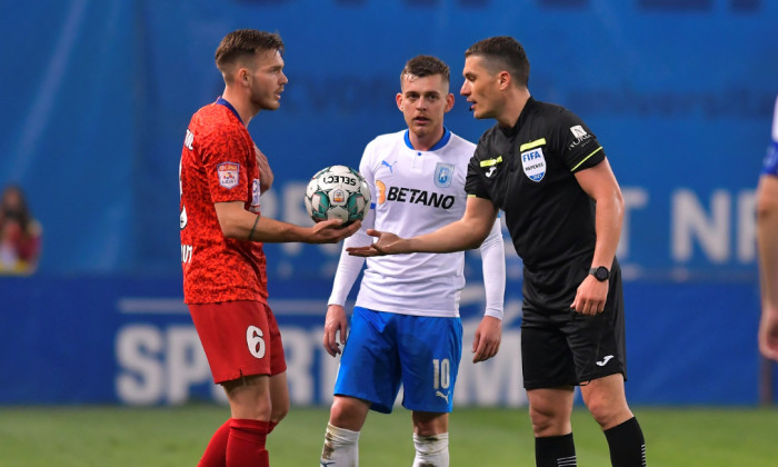 Istvan Kovacs, în meciul Universitatea Craiova - FCSB / Foto: Sport Pictures