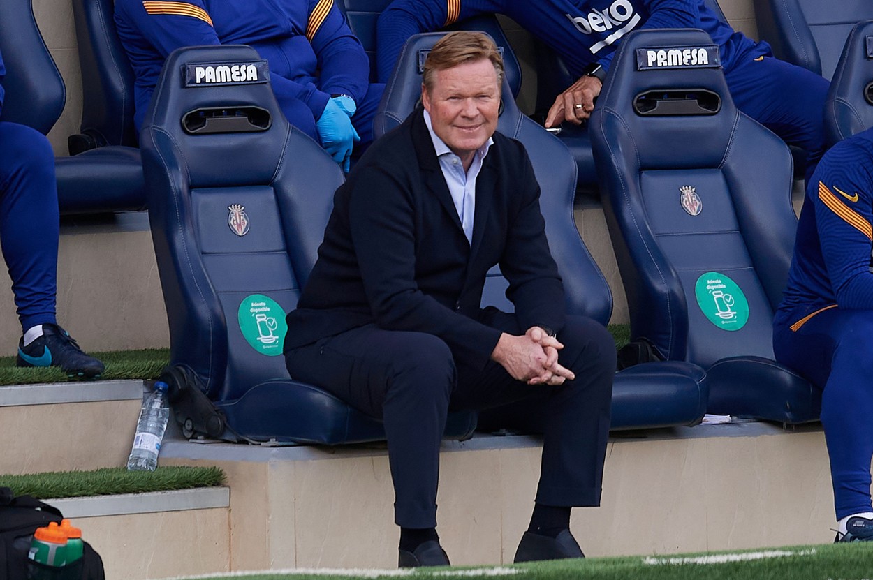 Cum a fost surprins Ronald Koeman în tribunele de pe Camp Nou după ce a fost eliminat în partida Barcelona - Granada