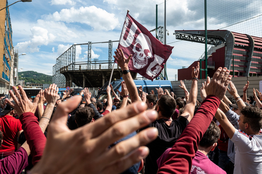 Torino FC fans support the team