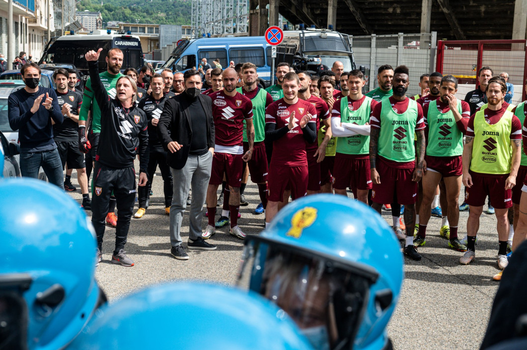 Torino FC fans support the team