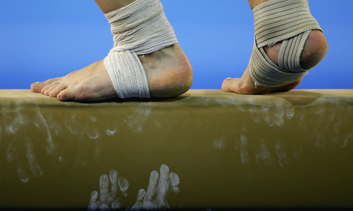 2005 World Gymnastics Championships - Women's Podium Training