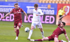 Ciprian Deac, Andrei Burcă și Octavian Popescu, într-un meci CFR Cluj - FCSB / Foto: Sport Pictures