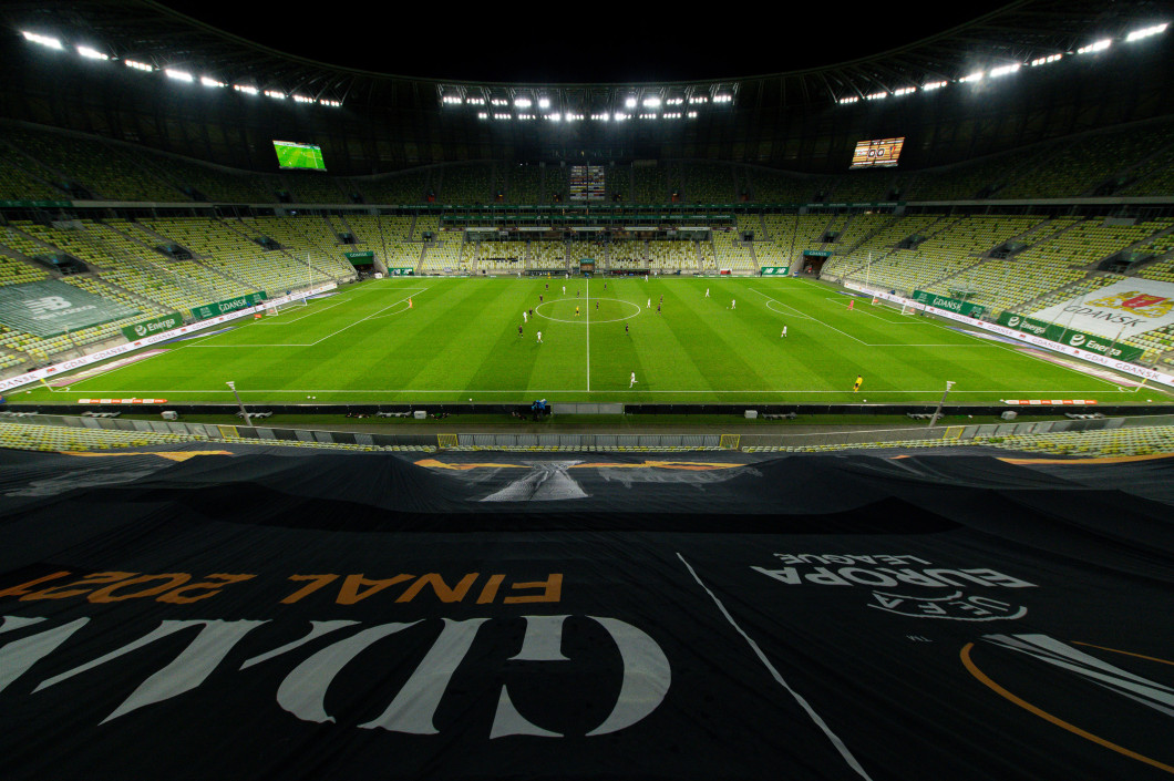 Lechia Gdansk Vs Pogon Szczecin in Gdansk, Poland - 19 Oct 2020