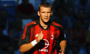 Andriy Shevchenko , pe vremea când juca la AC Milan / Foto: Getty Images