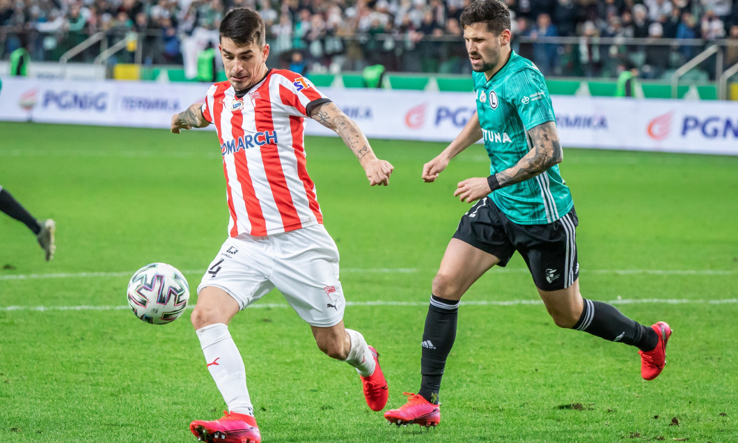 Legia Warszawa Vs Cracovia in Warsaw, Poland - 29 Feb 2020