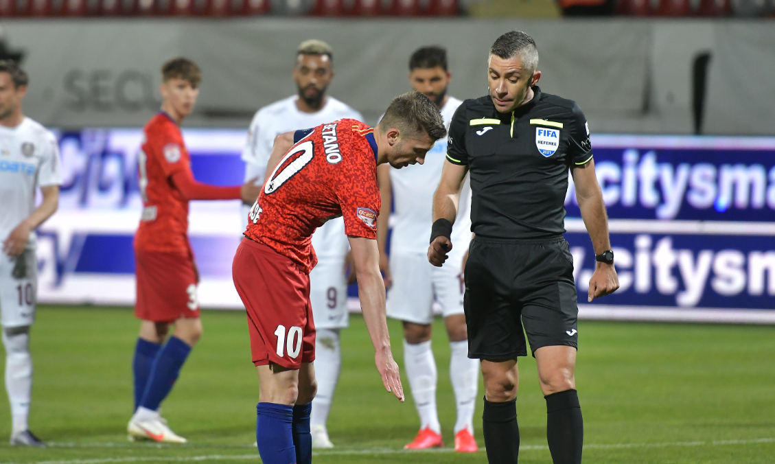 Egalată în prelungiri de CFR Cluj, FCSB a mai primit o lovitură! Florin Tănase, indisponibil pentru următoarea etapă