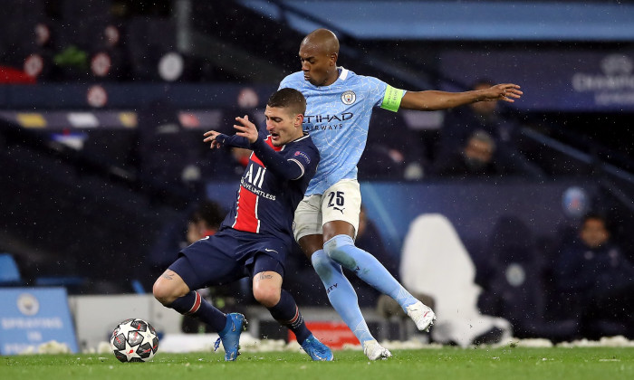 Manchester City v Paris Saint-Germain - UEFA Champions League - Semi Final - Second Leg - Etihad Stadium