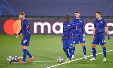 Real Madrid v Chelsea, UEFA Champions League, Semi Final, First Leg, Football, Estadio Alfredo Di Stefano, Madrid, Spain - 27 Apr 2021