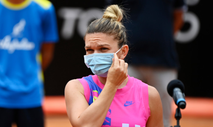 Simona Halep, la Roma, în 2020 / Foto: Getty Images