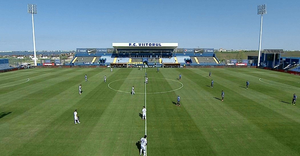 Viitorul - FC Argeș 0-0, ACUM pe Digi Sport 1. Echilibru în prima repriză de la Ovidiu