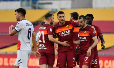 Italian football Serie A match - AS Roma vs FC Crotone, rome, Italy