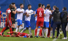 Incident în timpul meciului Universitatea Craiova - FC Botoșani / Foto: Sport Pictures