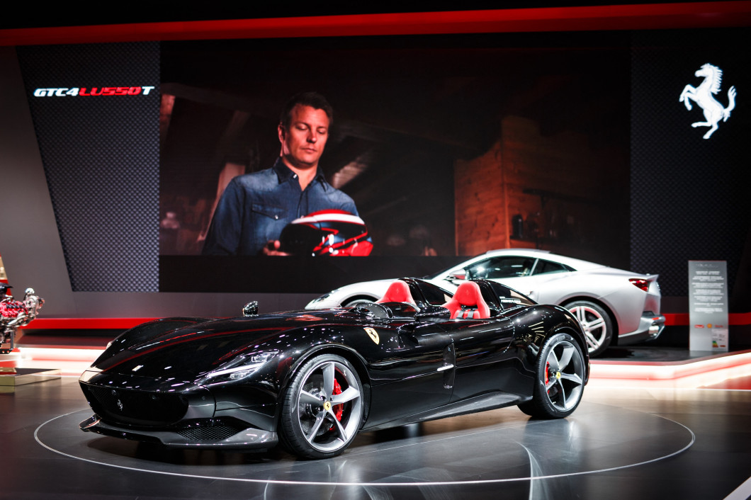 Ferrari Monza SP2, noua achiziție a lui Cristiano Ronaldo / Foto: Profimedia