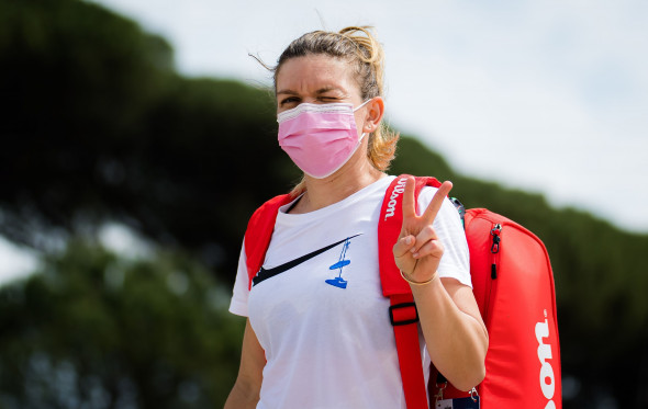 Simona Halep, la Roma / Foto: Profimedia