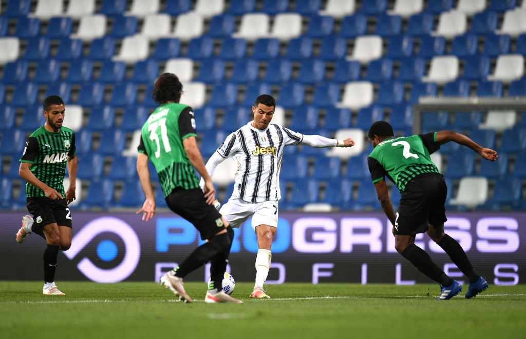 Sassuolo - Juventus 1-3, ACUM, la Digi Sport 2. Dybala îl imită pe CR7! Ajunge și el la cota 100 de goluri