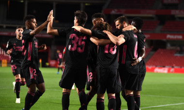Luka Modric a deschis scorul pentru Real Madrid în meciul cu Granada / Foto: Getty Images
