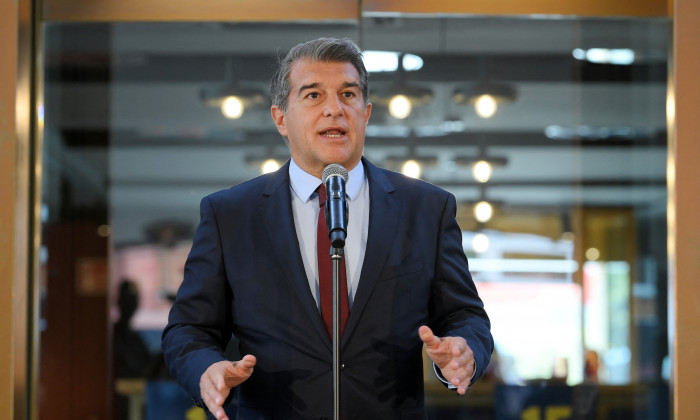 Joan Laporta, președintele Barcelonei / Foto: Profimedia