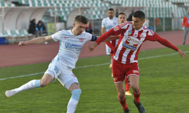 Gabriel Vașvari și Florin Tănase, într-un meci Sepsi - FCSB / Foto: Sport Pictures